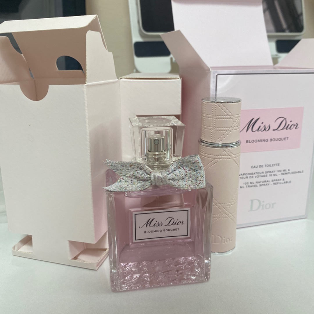 DIOR MISS DIOR BLOOMING BOUQUET TRAVEL SPRAY Beauty Personal Care Fragrance Deodorants on Carousell