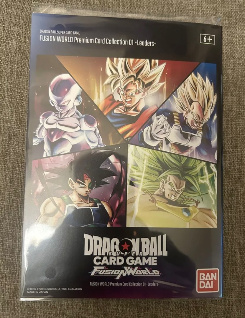 Dragon Ball Card Game Fusion World Premium Card Collection 01 Leaders  Bandai Game Festa 24-25, Hobbies & Toys, Toys & Games on Carousell