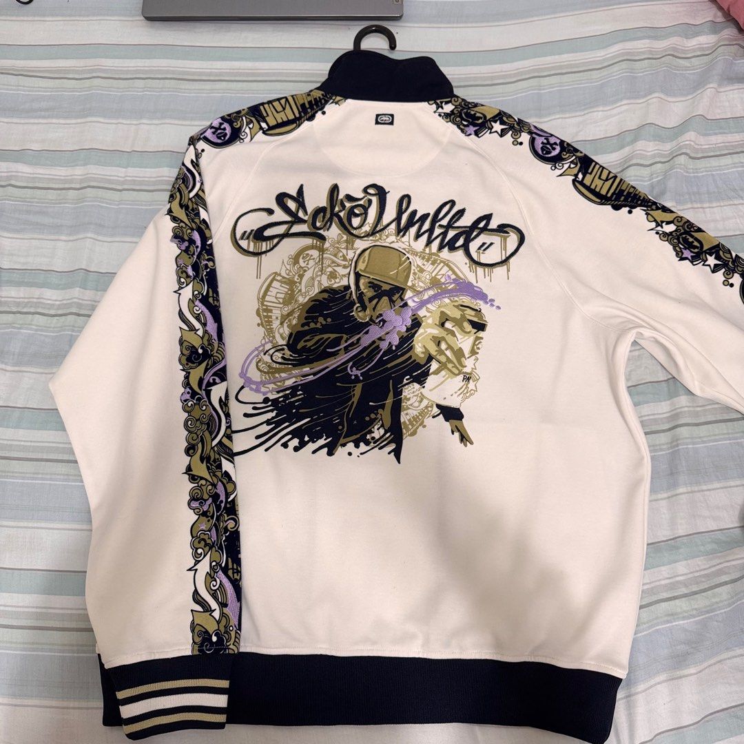 Ecko Ultd. Full Zip Jacket (Size L) (Category: Coats, Jackets and Outerwear) located in Pasig City. Submitted by st.pauleen (Listing ID 1329358266, Image 2). Description: Ecko Ultd. Full Zip Jacket (Size L) Used once Send me your best offer 💳 - Gcash 🚛 - Lalamove/Grab w/in mm | GGX outside MM.