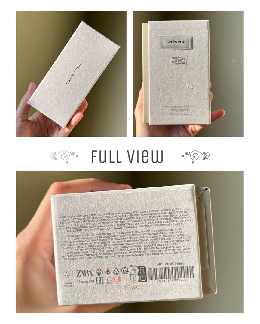 Enigmatic Lotus by Zara (Category: Fragrance & Deodorants) located in Makati City. Submitted by VariouCity_2021 (Listing ID 1329405310, Image 2). Description: Discover Enigmatic Lotus by Zara, a spellbinding fragrance for women that just debuted in 2024. This eau de parfum captures the magic of a summer afternoon date, with its vibrant fruity notes wrapped in the golden embrace of the sun..