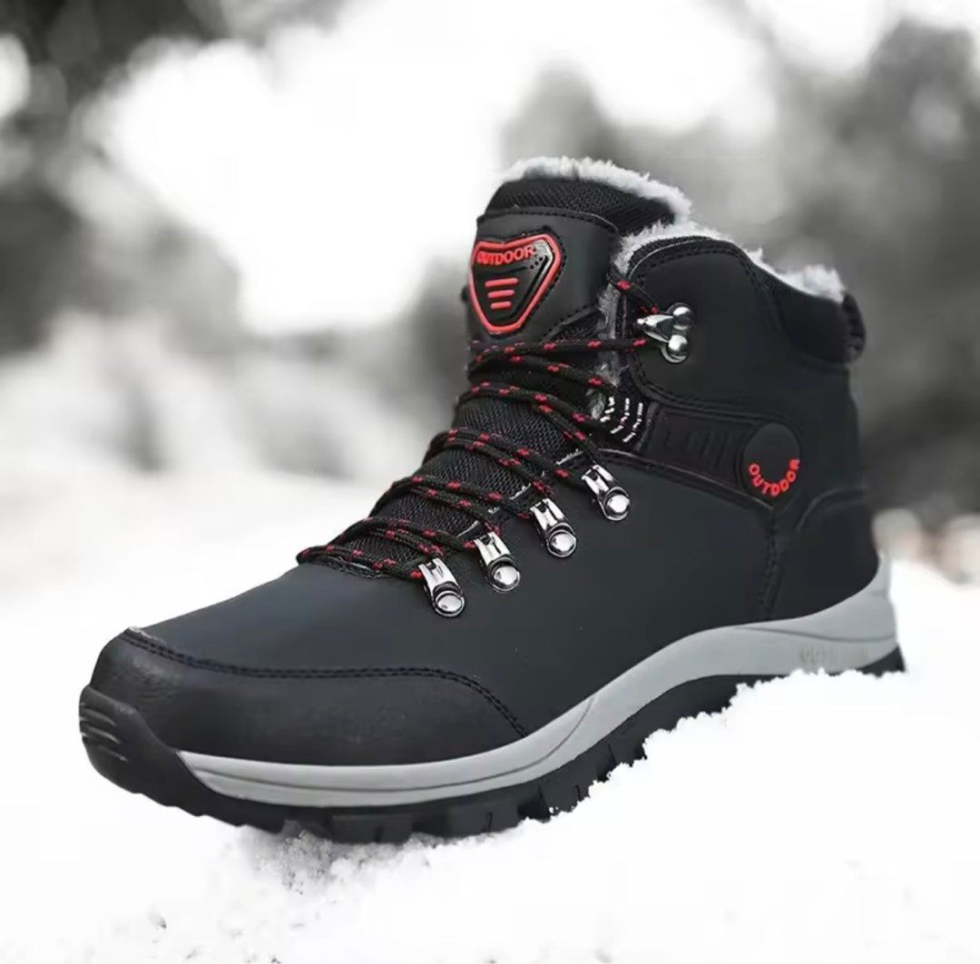 Fleece lined Winter Hiking Boots Men s