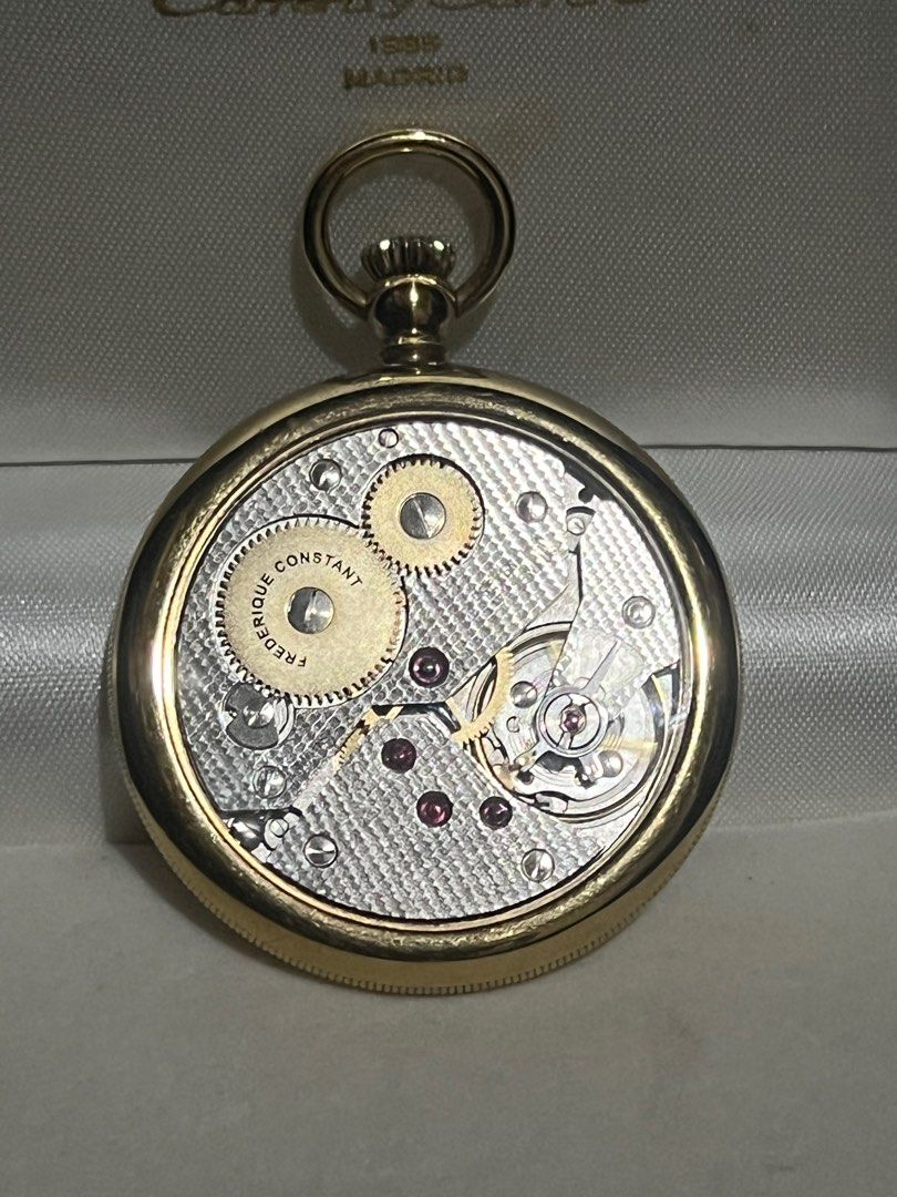 Frederique constant the tradition pocket watch top