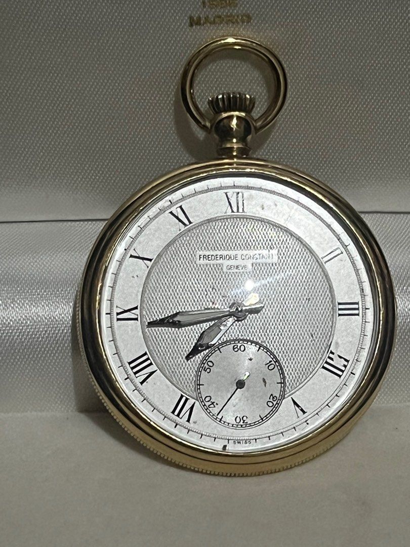 Frederique Constant pocket watch Men s Fashion Watches Accessories Watches on Carousell