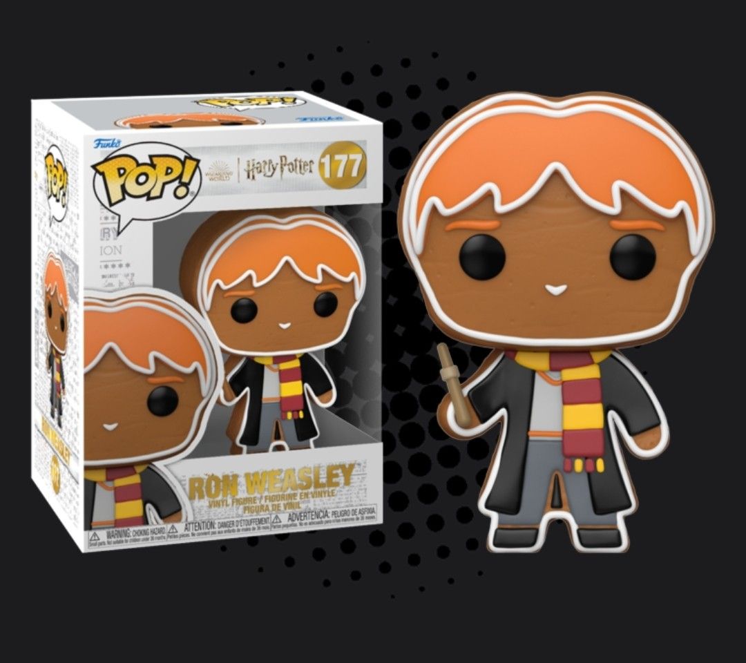 Funko Pop - Harry Potter Ron Weasley Gingerbread, Hobbies & Toys, Toys &  Games on Carousell
