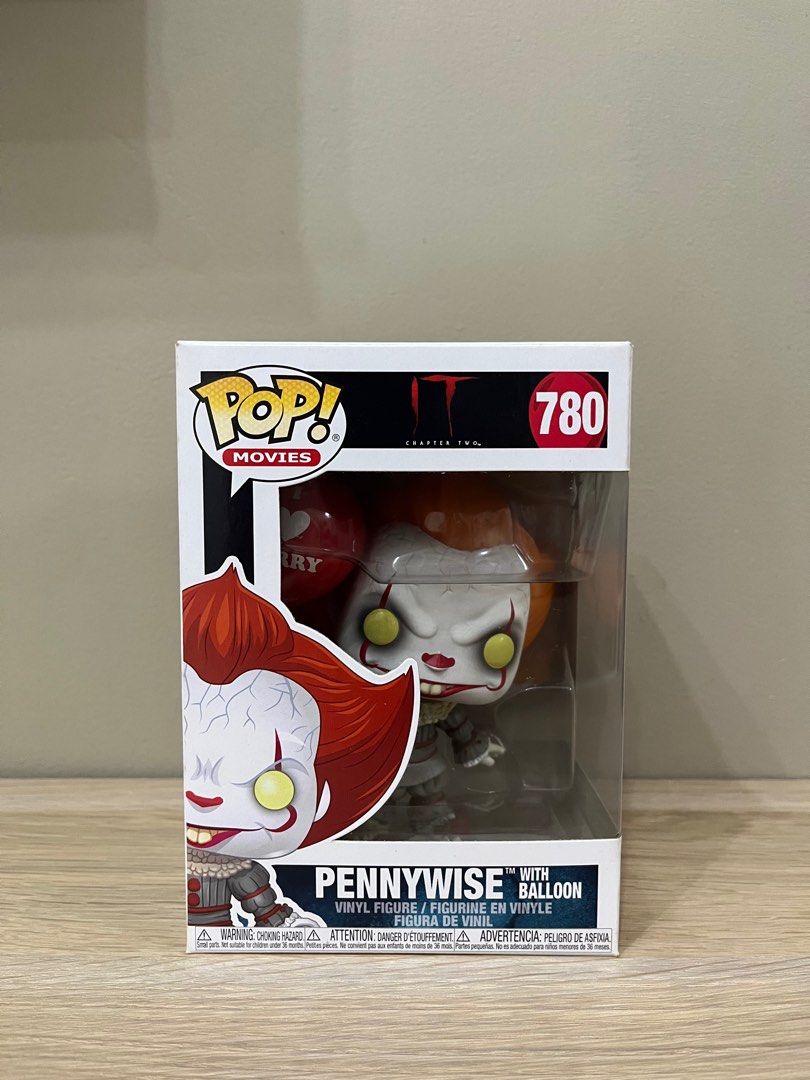 Funko Pop! Pennywise (Category: Designer & Blind Box Toys) located in Kawit. Submitted by the.archives (Listing ID 1329352268, Image 1). Description: Funko Pop! Movies It Chapter Two: Pennywise with Balloon.