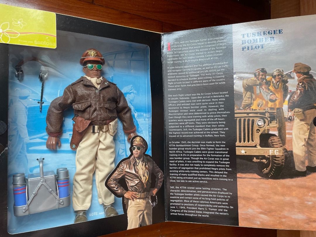 G.I. Joe Tuskegee Bomber Pilot 12 inch Figure Hobbies Toys Toys Games on Carousell