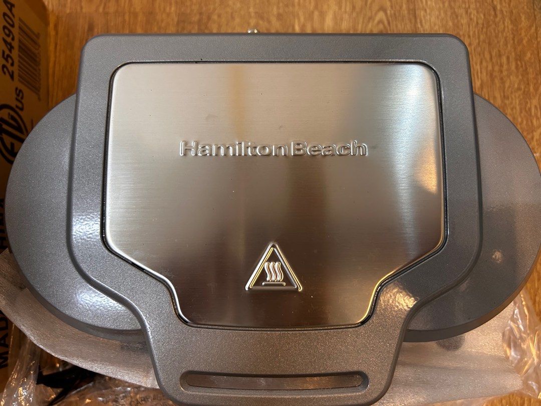 BNEW! Hamilton Beach Dual sandwich maker (Category: Other Kitchenware & Tableware) located in Bay. Submitted by hejyravergara (Listing ID 1329318143, Image 1). Description: Hamilton beach dual sandwich maker W/box, manual Never used (as in ikaw ang unang user) RFS: this was a gift but i already have one SRP sa orange app 3,195 (single) Selling low (below srp) .