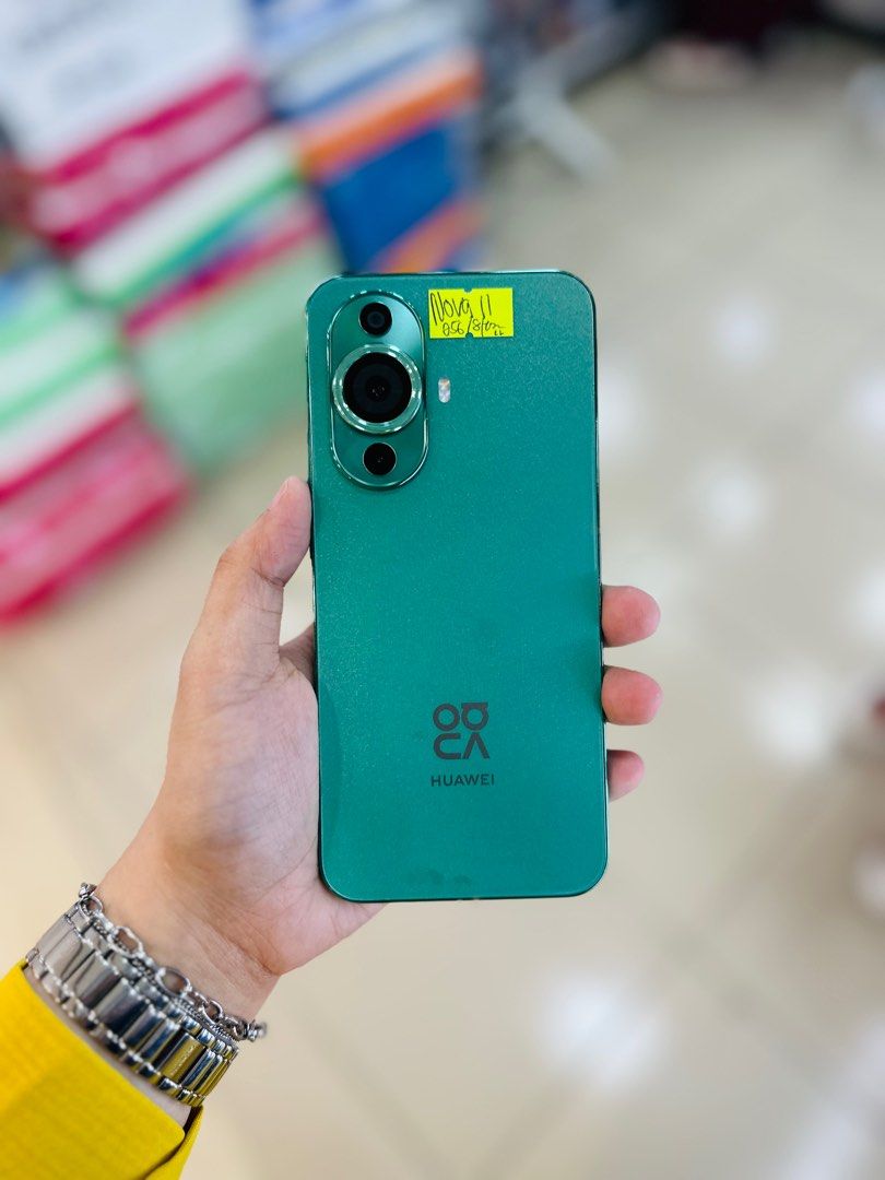 Huawei nova 11 8/256GB NO ISSUES UNIT CHARGER ONLY (Category: Huawei) located in San Juan City. Submitted by saabangadgetshop (Listing ID 1329462460, Image 1). Description: Onhand | Pre-owned Huawei nova 11 8/256 NTC APPROVED OPENLINE NO HIDDEN ISSUES NO HISTORY OF REPAIR 99%Smooth TEST TO SAWA RESET ALL YOU WANT NOT REFURBISHED AUTHENTIC PHONE ALL WORKING Mode of Payment : ⬇️ ▪️Cash ▪️Bank Transfer ▪️Gcash 📍Installment available here thru: 📍 ▪