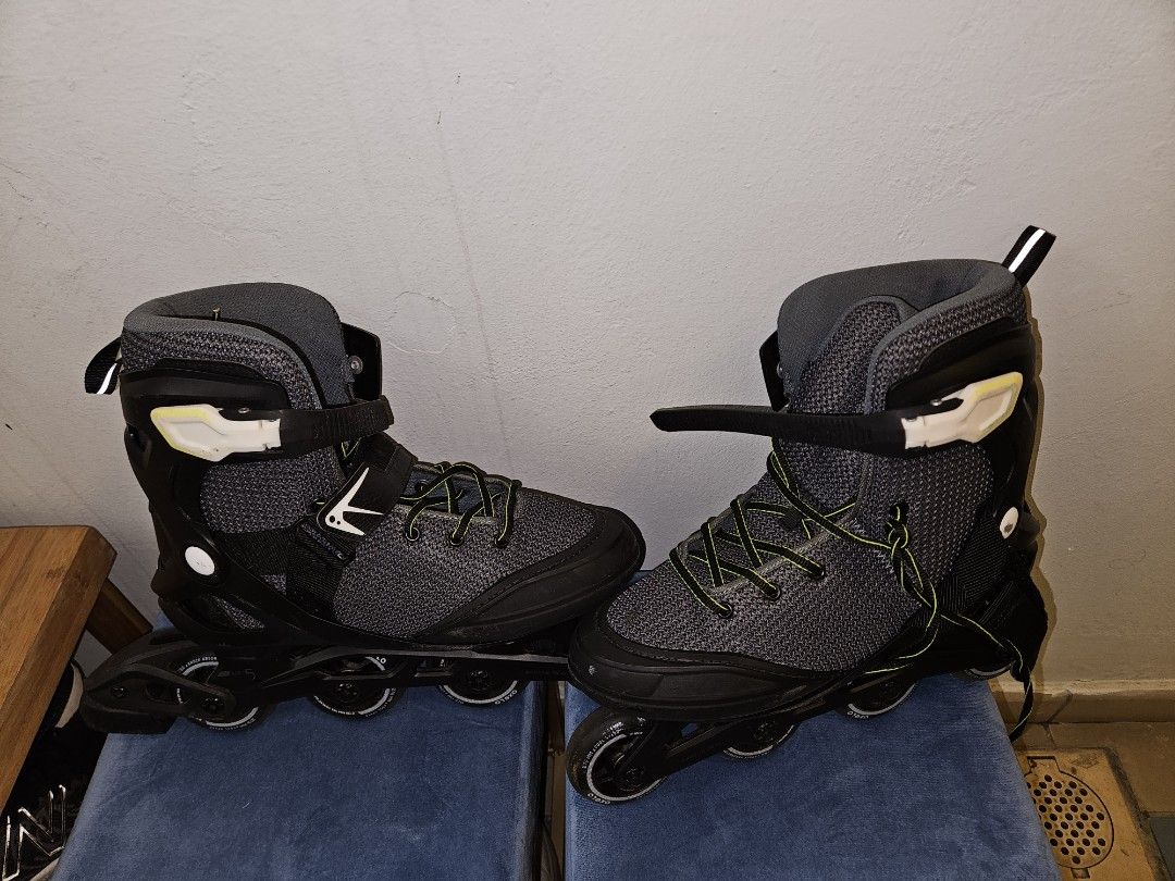 Inline Skates (Category: Skates, Rollerblades & Scooters) located in Singapore. Submitted by sillysoul (Listing ID 1329436726, Image 1). Description: lightly used, good condition, bag included.