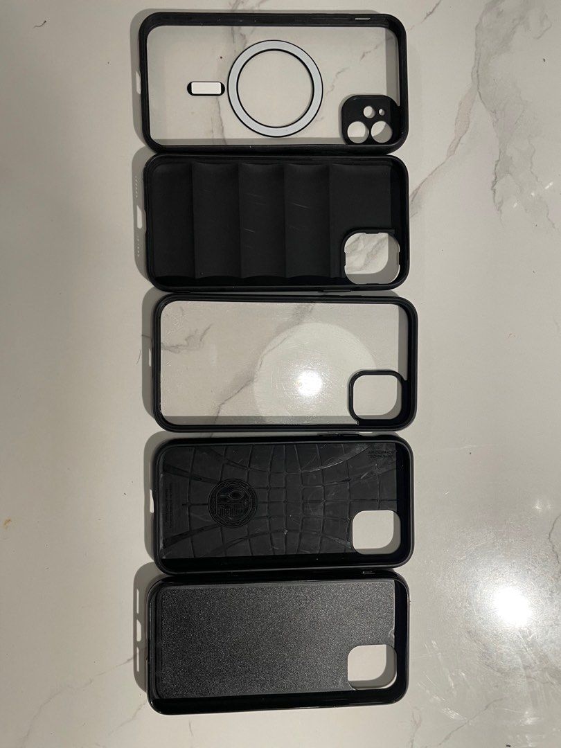 iPhone 11 case take all 5 (Category: Cases & Sleeves) located in Manila. Submitted by rayivenmio71993 (Listing ID 1329294639, Image 2). Description: Need money There is one spigen case that cost like 800 .