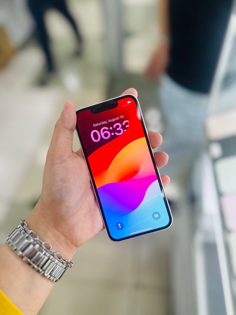 Iphone 13 Mini 128GB 100BH OPENLINE PINK COLOR NO ISSUES (Category: iPhone 13 Series) located in San Juan City. Submitted by saabangadgetshop (Listing ID 1329464647, Image 3). Description: Onhand | Pre-owned iPhone 13 Mini 128GB 100% Battery Health OPENLINE NO HIDDEN ISSUES NO HISTORY OF REPAIR 99%Smooth TEST TO SAWA RESET ALL YOU WANT NOT REFURBISHED AUTHENTIC PHONE ALL WORKING Mode of Payment : ⬇️ ▪️Cash ▪️Bank Transfer ▪️Gcash 📍Installment av