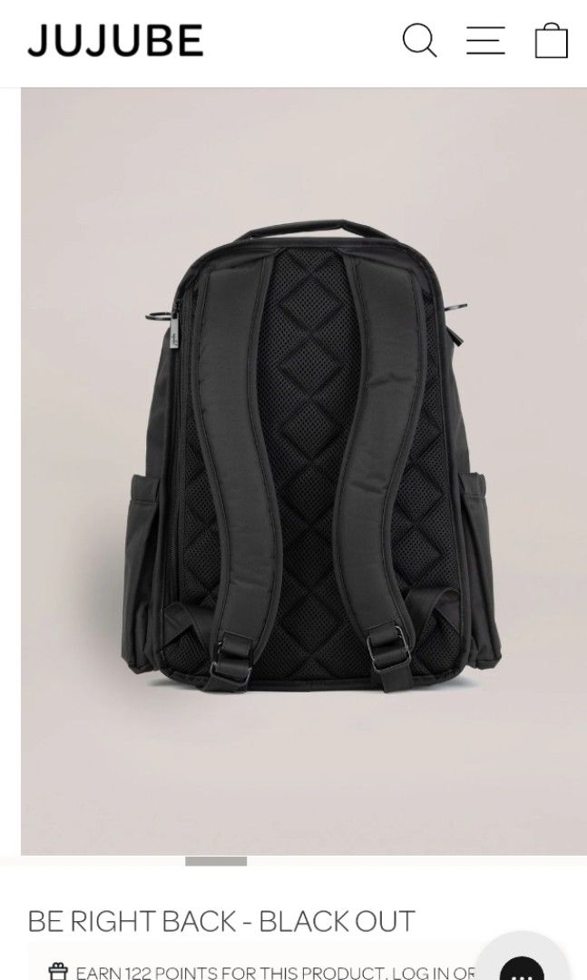 Jujube be right back black out top