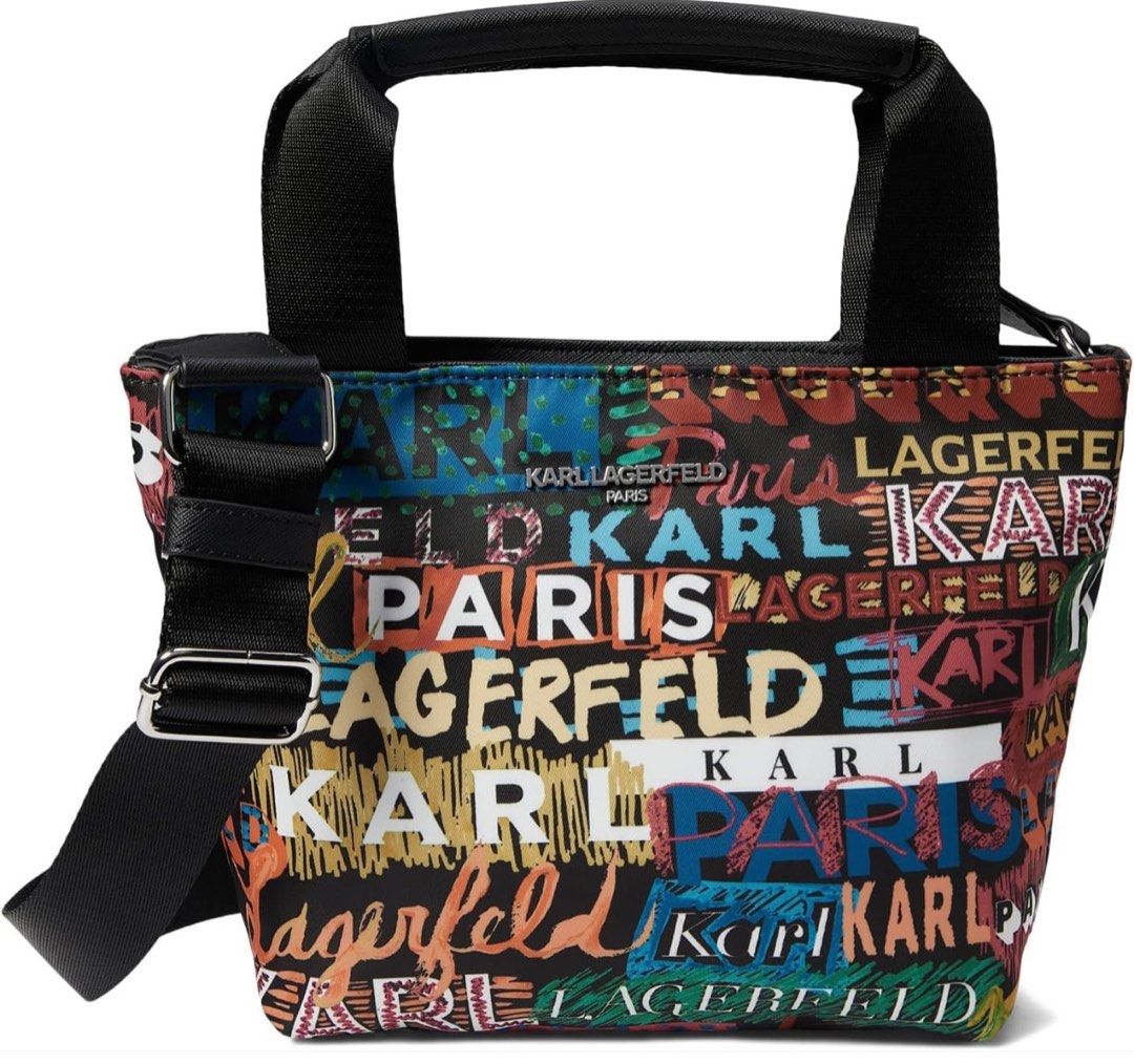 KARL LAGERFELD Shoulder-Body Bag Nylon (Category: Luxury Bags & Wallets) located in Cabanatuan. Submitted by mixbrandeditems (Listing ID 1329345819, Image 2). Description: •100% Original bought in 🇺🇸 • Brand New w/ price tag • Money back guaranteed if proven fake • Inclusion: Care Card and Paper Bag • Nylon material, makapal •Inside: 1 zip pocket and 2 open pockets • zipper closure • Dimension: see photos for reference • Multi wear- can be shou