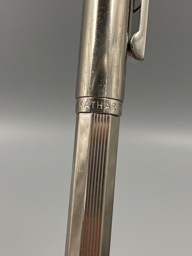 KATHARINE HAMNETT BROMPTON BALLPOINT PEN (Category: Stationery & School Supplies) located in Baguio. Submitted by treshijos88888-72820 (Listing ID 1329445466, Image 2). Description: NO INK NEEDS INK REPLACEMENT QUITE HEAVY METAL PEN.
