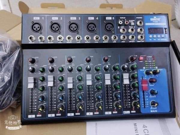 kingster mixer bnew (Category: Microphones) located in Manila. Submitted by saguittarian06 (Listing ID 1329474520, Image 2). Description: binondo manila #09674865453 KINGSTER F7 USB mixer brand-new With USB, BLUETOOTH 2000 php only Open for cod delivery 🚚 Around metro manila lalamove delivery 🚚.