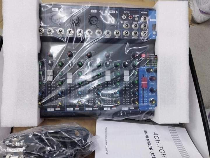 kingster mixer bnew (Category: Microphones) located in Manila. Submitted by saguittarian06 (Listing ID 1329474520, Image 3). Description: binondo manila #09674865453 KINGSTER F7 USB mixer brand-new With USB, BLUETOOTH 2000 php only Open for cod delivery 🚚 Around metro manila lalamove delivery 🚚.