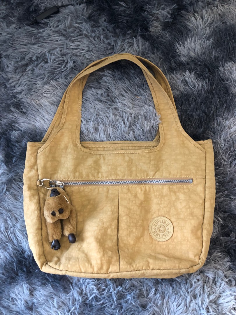 Kipling mustard hobo bag Women s Fashion Bags Wallets Shoulder Bags on Carousell