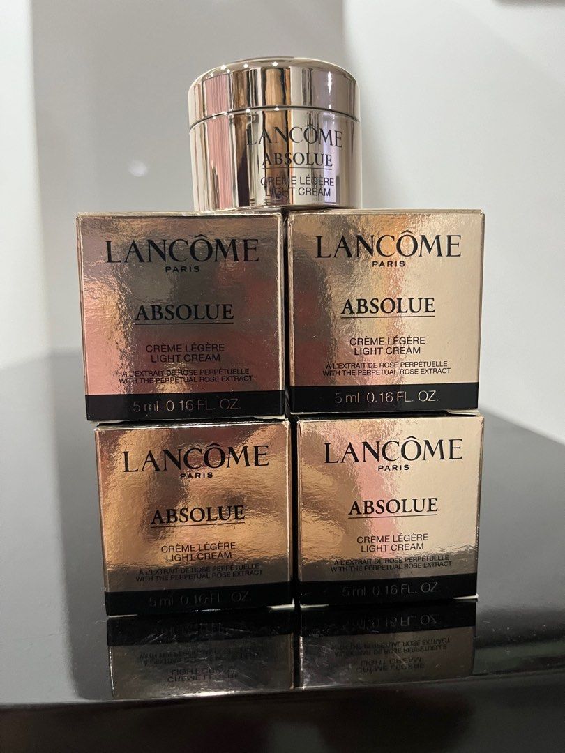 Lancome absolute light cream (5ml), Beauty & Personal Care, Face, Face ...