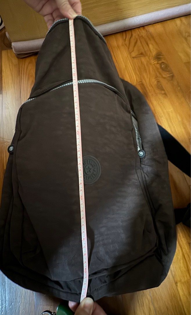 Backpack (Category: Backpacks) located in Singapore. Submitted by valtas88 (Listing ID 1329345407, Image 3). Description: Kipling is known for its casual yet fashionable bags. Its signature lightweight nylon material, quirky designs, and iconic monkey keychain make it easily recognizable and highly desirable. Care for a new change?… check out this … - 100% Authentic brand new Kipling haversack - dimensions 45 x 42 x 10 cm measurement taken when e