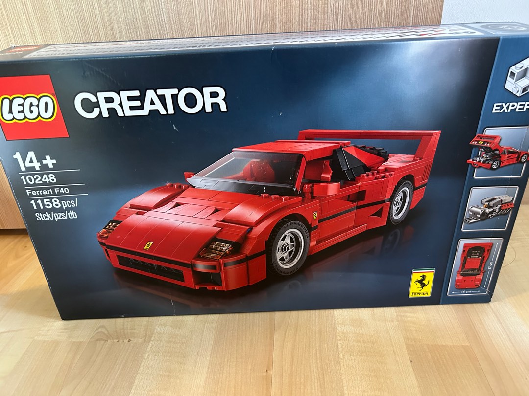 LEGO Creator Expert Ferrari F40 10248 Hobbies Toys Toys Games on Carousell