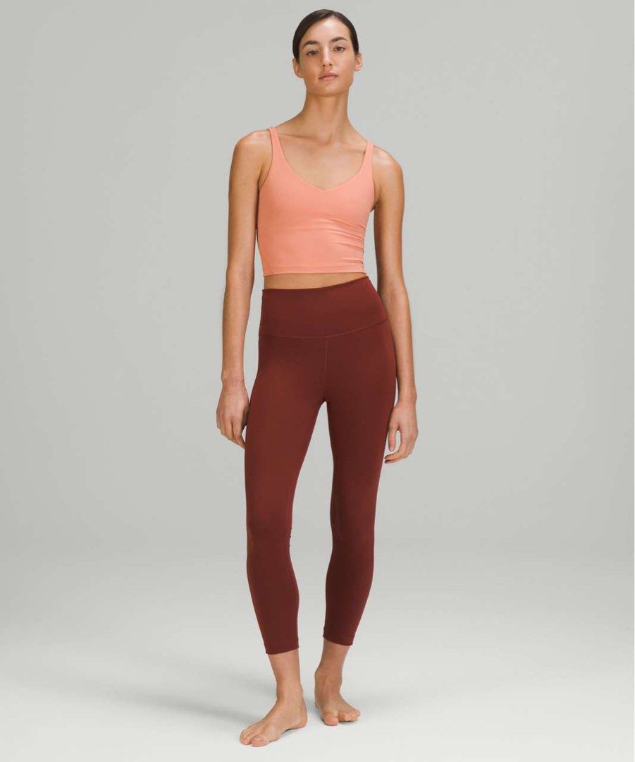 Lululemon align bra top savannah pink