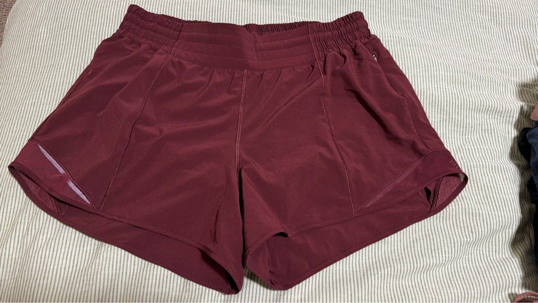 Maroon lululemon shorts store