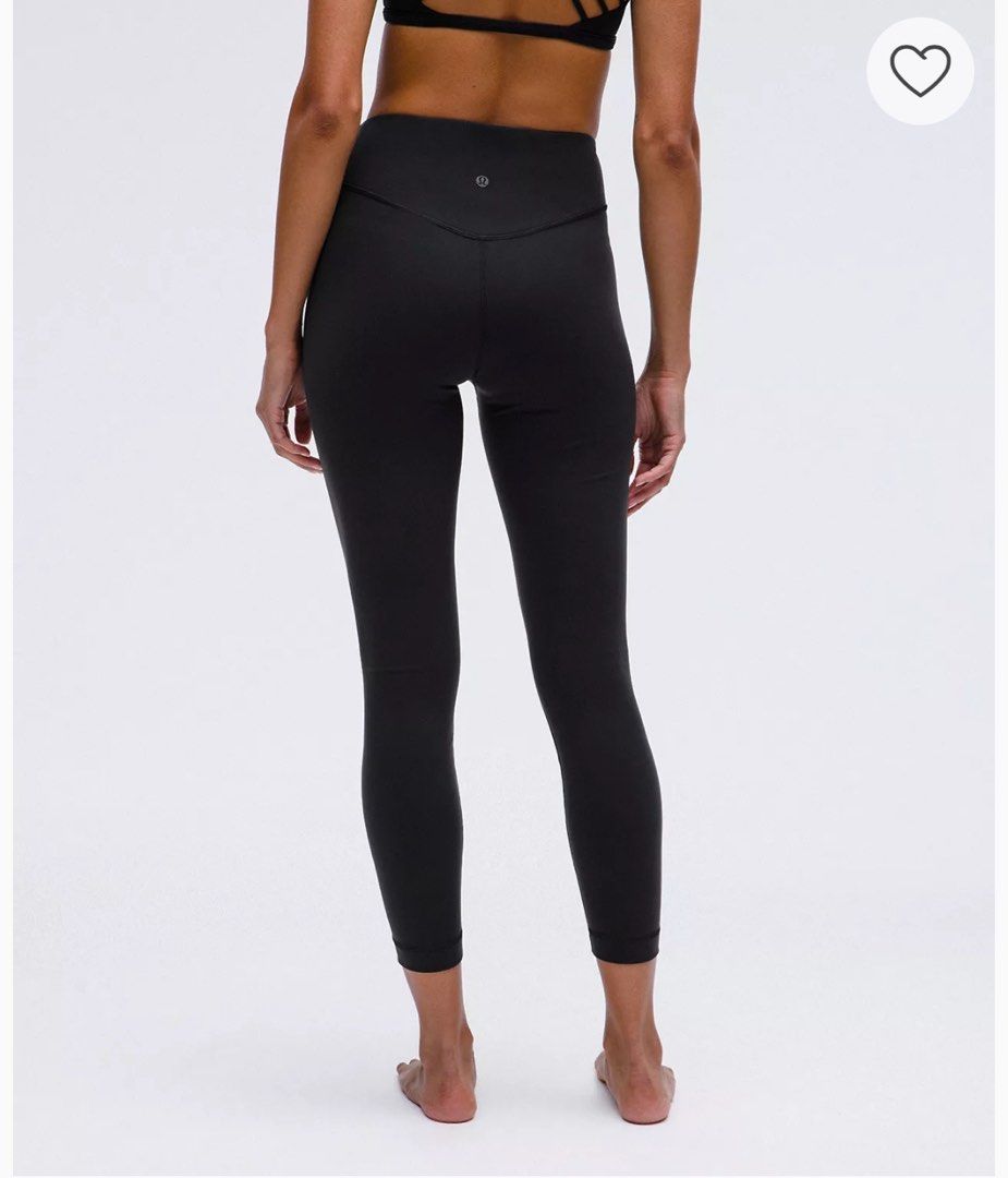 Lululemon wunder under black leggings cheap
