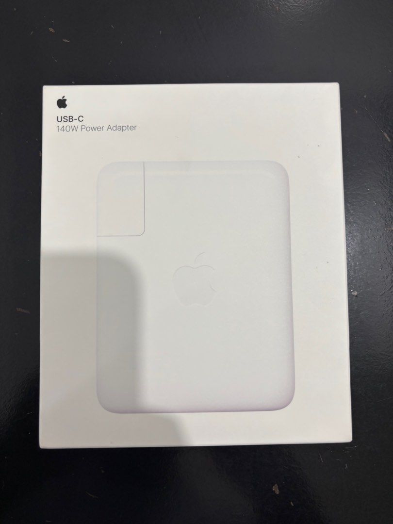 Macbook 140w Power Adapter (Category: Cables & Adaptors) located in Antipolo. Submitted by wfhessentials (Listing ID 1329324593, Image 1). Description: Macbook 140w USB-C Power Adapter Brandnew Sealed Negotiable. Just send me your offer. I can deliver the item for free if near my place. Original. Money back if proven fake and damaged. .
