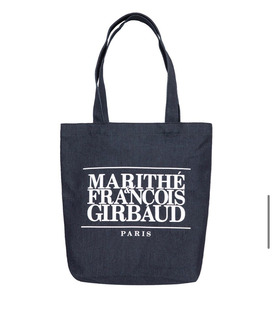Marithé & François Girbaud Classic Logo Tote bag MFG牛仔藍