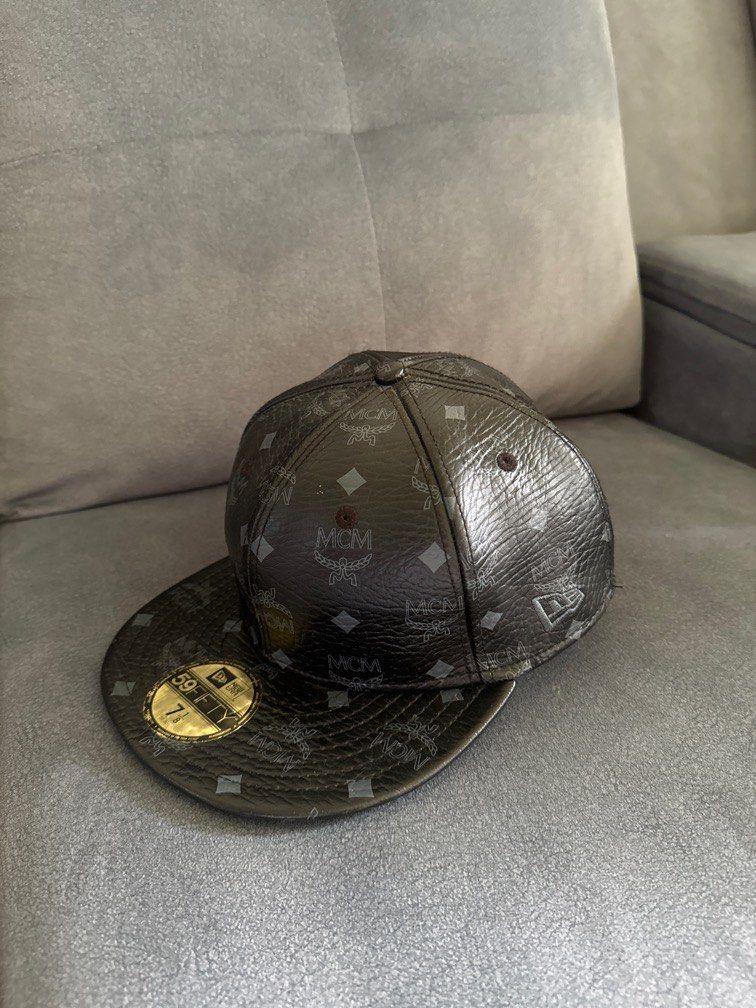 Mcm new era hat top