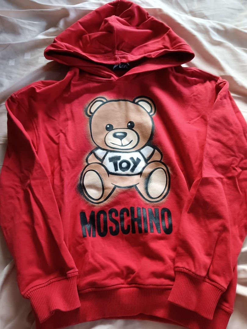 Moschino hoodie teddy bear shop