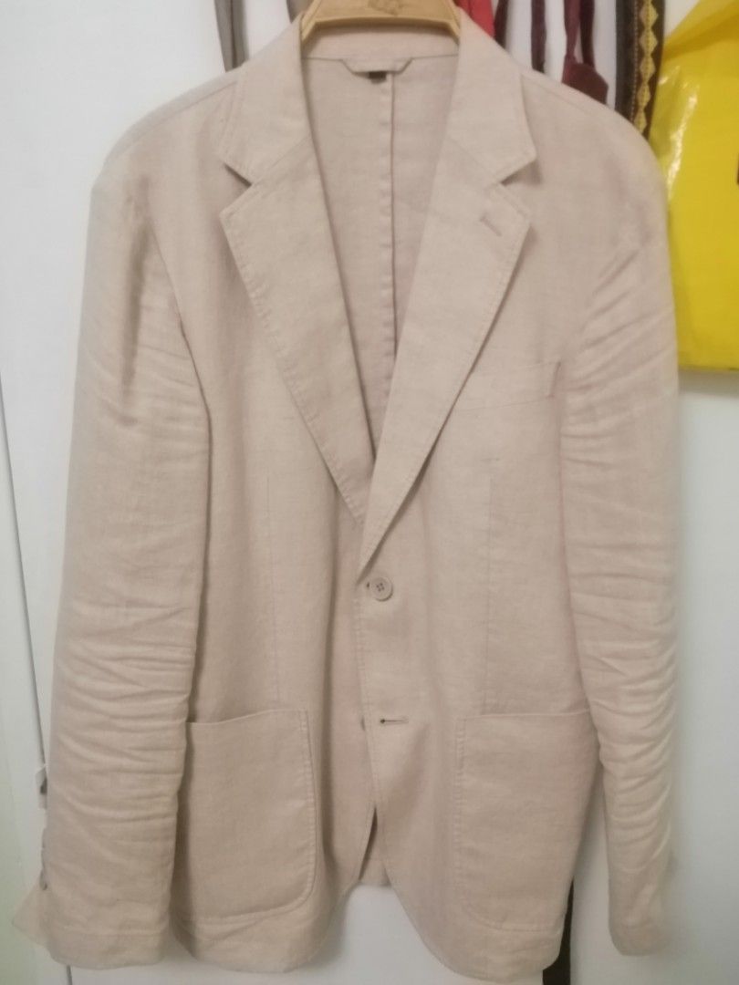 Muji linen jacket clearance