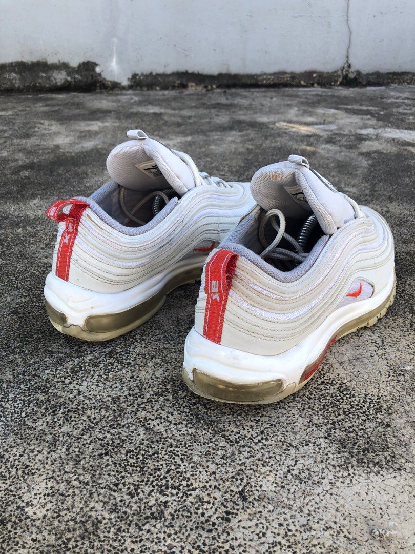 Air max 97 trainers white team orange pure plat outlet