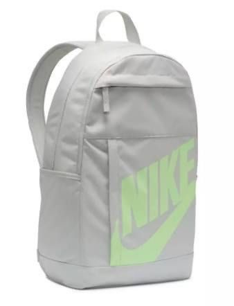 Nike Backpack (Category: Backpacks) located in Manila. Submitted by rivasss (Listing ID 1329415524, Image 1). Description: NIKE Sportswear Elemental Backpack - Used Twice only ▪️ Light Silver | Vapor Green ▪️ Brand Logo Graphic Backpack ▪️ Zip Fastening ▪️ 1 Main Compartment ▪️ 2 Front Pocket ▪️ 2 Side Pockets ▪️ Dimensions: L29cm x H44cm x W12cm ▪️💯ORIGINAL.