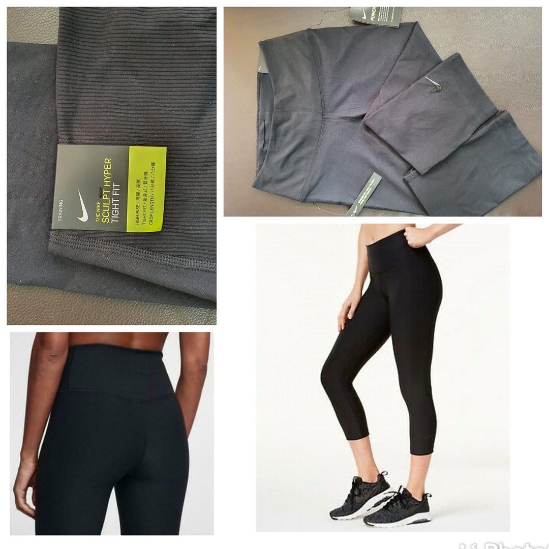 Nike sculpt hyper tight fit crop online