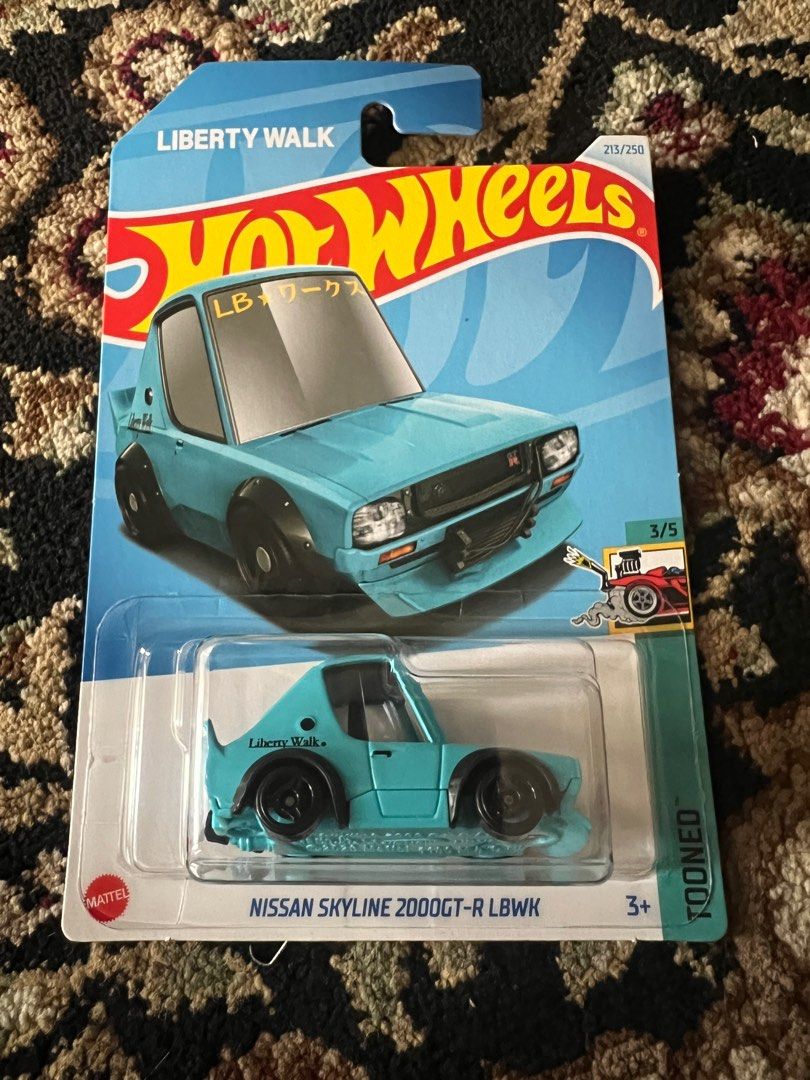 Hot Wheels Nissan Skyline 2000GT-R LBWK Tooned, Hobbies & Toys, Toys ...