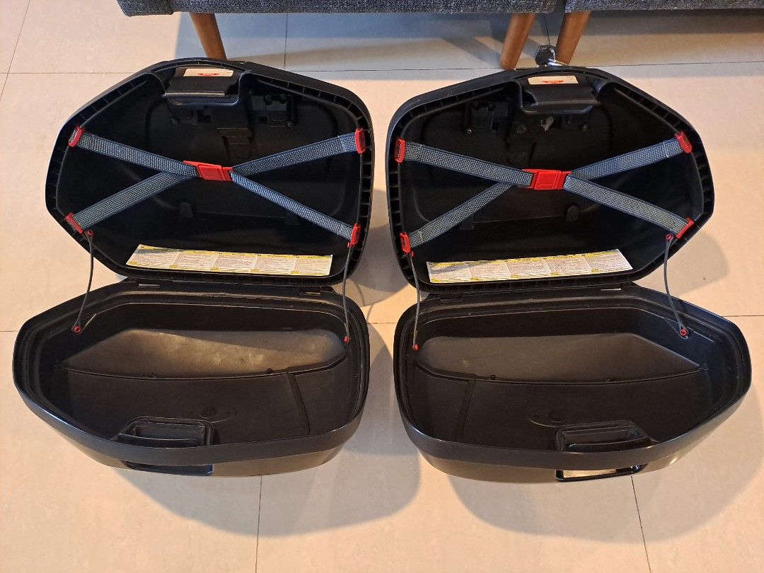 Original Givi V35 side box panniers for sale. Motorcycles Motorcycle Accessories on Carousell