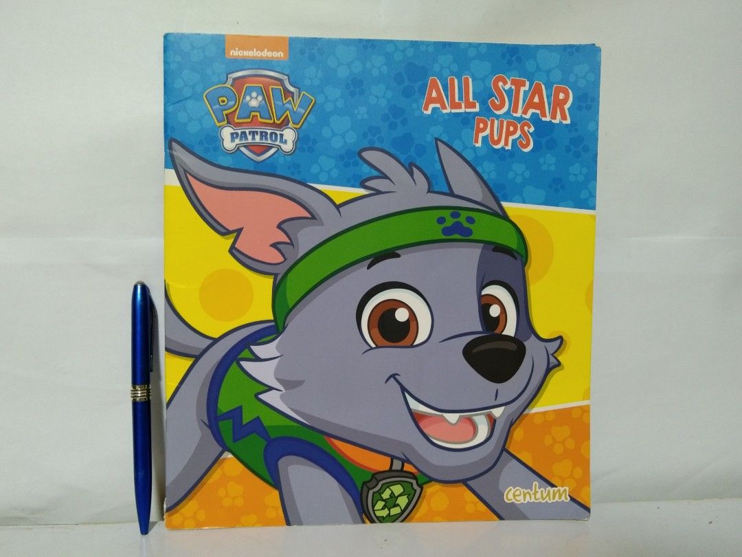 Paw Patrol ALL STAR PUPS (Category: Children's Books) located in Quezon City. Submitted by sky_bookstore (Listing ID 1329392362, Image 1). Description: Paperback Book Note: We sell pre-loved books. Some books may have minor flaws, such as shelf wear, creases and other common signs of usage. Location: Sauyo, QC MOP: Gcash MOD: Lalamove or Direct J&T.