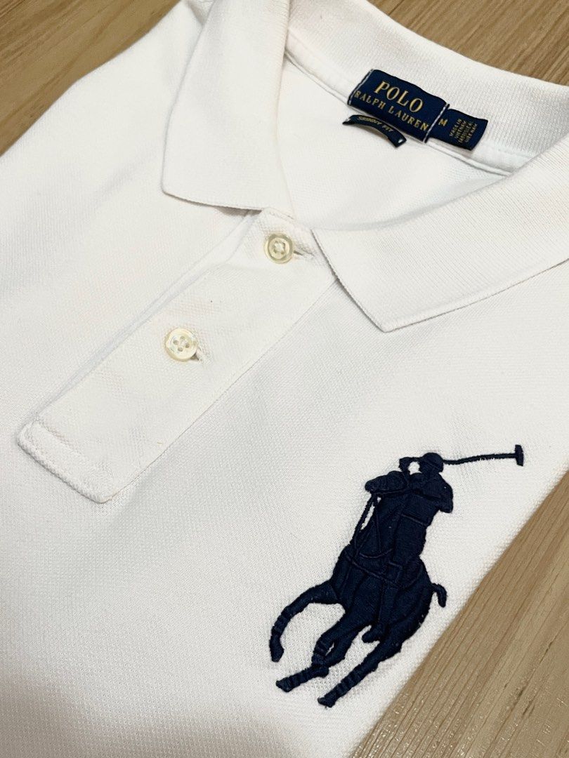 Polo Ralph Lauren Big Pony (Category: Tshirts & Polo Shirts ) located in Angeles City. Submitted by bluuzhi (Listing ID 1329450431, Image 2). Description: Size M on tag W: 18 L: 23-24 Flaws: None Brand new condition .