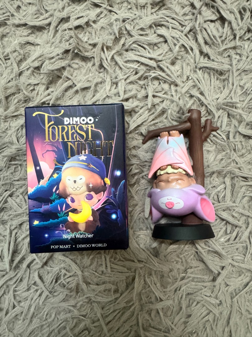 Popmart dimoo world forest night (baby bat), Hobbies & Toys, Toys ...