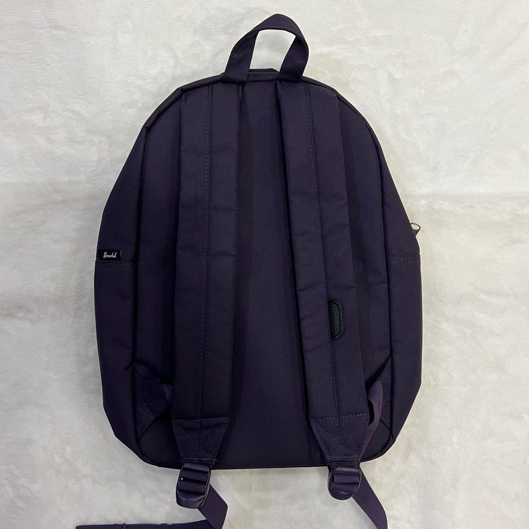herschel backpack purple black Classic | XL making it ideal for school days and weekend adventures alike Herschel Fleet Skate Backpack (Black)