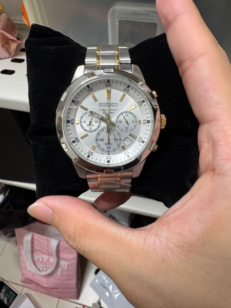 SEIKO GENERAL AVIATOR SKS607P1 CHRONOGRAPH MEN S WATCH BRAND NEW RARE COLOUR Luxury Watches on Carousell