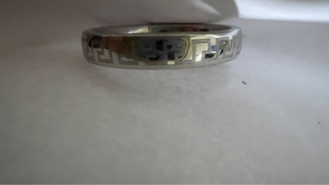 Stainless Steel Ring for Men (Category: Jewelry) located in Manila. Submitted by berniebones (Listing ID 1329293915, Image 2). Description: Stainless Steel Ring for Men 1 piece Only used once. Bought in SM. Color: Silver Diameter: 2cm Design: something geometrical (may not be visible in photo) Issue: None RFS: Not being used anymore. Location: Sampaloc, Manila Last price posted..