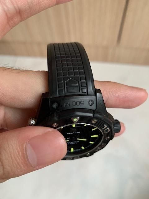 TAG Heuer Aquaracer 500 M Calibre 5 Automatic ref. WAJ2180.FT6015 Luxury Watches on Carousell