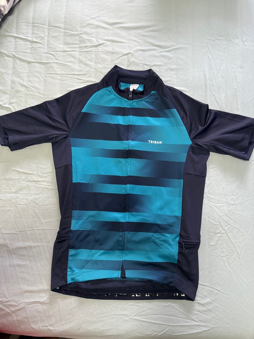 Triban RC100 SS Cycling Jersey Men s Fashion Activewear on Carousell