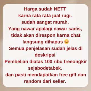 (Kategori: ) berada di . Dikirim oleh ayleen_declutter (ID iklan 1329299798, Gambar 1). Deskripsi: .