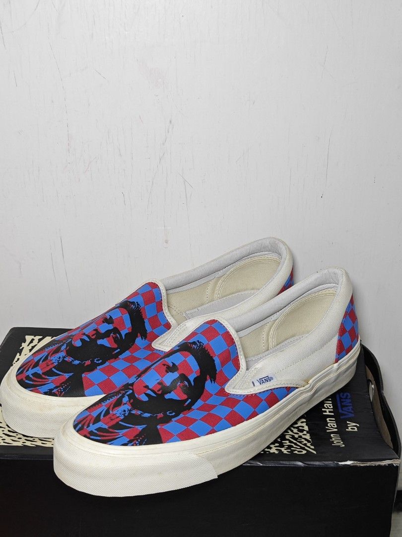 Vans John van Hamersveld OG slip on us11, 男裝, 鞋, 波鞋- Carousell