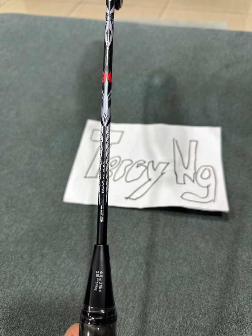 Victor ryuga metallic China open 2024 badminton racket lee zii jia