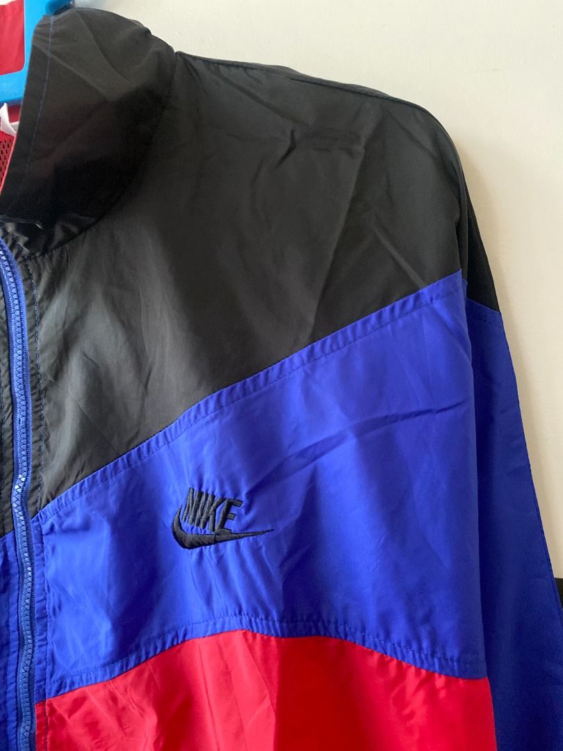 Nike grey tag windbreaker cheap
