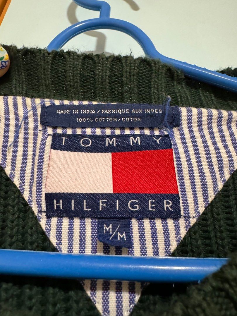 Vintage tommy trui clearance